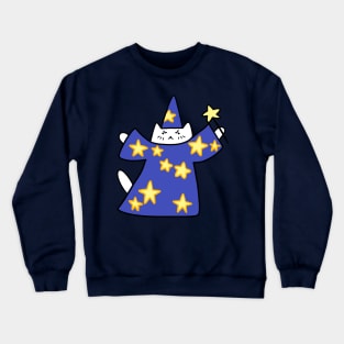 Wizard Cat Crewneck Sweatshirt